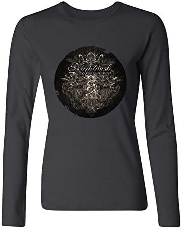 NewSDAi Women's Nightwish Endless Forms Most Beautiful Long Sleeve T-shirts