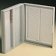 Fisherbrand Polypropylene Microscope Slide Box; Holds 100 Slides