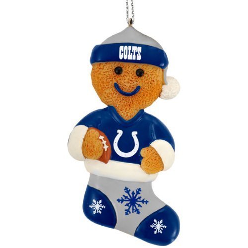 Indianapolis Colts Resin Gingerbread Man Ornament Indianapolis Colts Resin Gingerbread Man Ornament