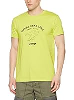 Jeep Camiseta Manga Corta O100515 (Lima / Antracita)