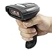 NETUM Bluetooth CCD Barcode Scanner Wireless Barcode Reader Handheld USB 1D Bar Code Imager for Mobile Payment Computer Screen Scan for POS Android iOS iMac Ipad System NT-1228BC
