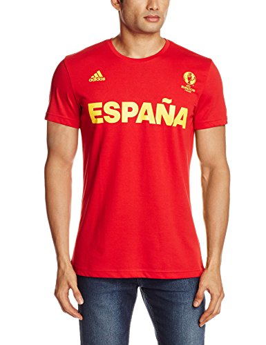 adidas Herren T-Shirt Spanien Graphic, Scarlet, M, AI5608