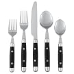 Jubilee 20-pc. Flatware Set- Black