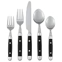Jubilee 20-pc. Flatware Set- Black