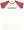 White Red Sleeves Babydoll
