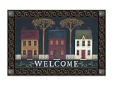 Country Lane Welcome Indoor Outdoor Mat - B0036L546K