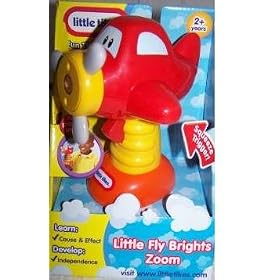 Little Tikes Fly Brights Zoom Airplane Flashlight by