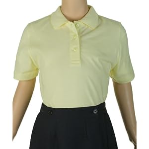 Short Sleeve Knit Pique Polo (Sizes 7-20)