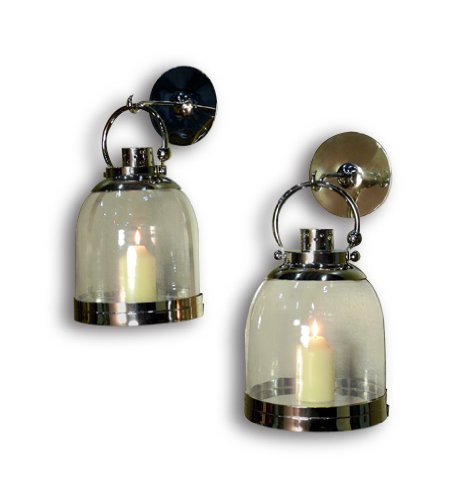 Laird Modern Silver Hanging - Pair