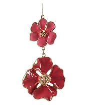 Enamel Flower Earrings