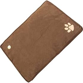 Posh Pets Dog Pet Bed Faux Suede Brown Medium Brand New