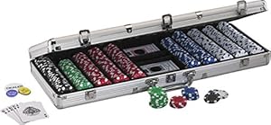 Fat Cat Hold'em Dealer Poker Chip Set (500 Chips)