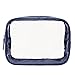 UU Family Toiletry Bag Makeup Pouch Cosmetic Bag Travel Packing Organizer (Blue ink