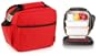 Nomad SOFT Rossa: Borsa porta pranzo termica con contenitori