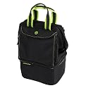 Rachael Ray Double Decker Carrier Lunch Kit - Black/ Green