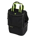 Rachael Ray Double Decker Carrier Lunch Kit - Black/ Green