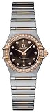 Omega Constellation Two Tone Diamond Quartz Mini Ladies Watch 1360.60