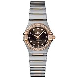 Omega Constellation Two Tone Diamond Quartz Mini Ladies Watch 1360.60 by Omega