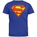 Search : Superman Shield Logo Blue T-Shirt