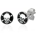 Urban Male Men's Stainless Steel Pirate Studs