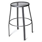 Woodard Wrought Backless Bar Stool Color - Sandstone