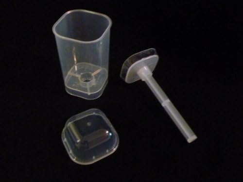 Square Push Pop Container for Push Up Cakes 50 count