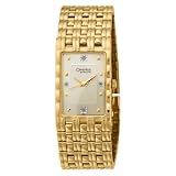 BULOVA Watches:Caravelle by Bulova Men's 44D14 Diamond Accented Champagne Dial Watch