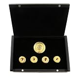 Yoropiko by Martin Yat Ming gold rhodium plated button set in gift box YORO2394