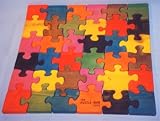 Wooden Educational Jig-Saw Puzzle - 21 Square