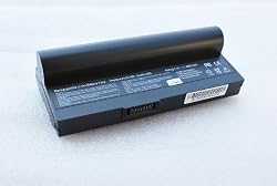 Replacement Netbook Battery for Asus Eee PC Laptop Black AL23-901 AL24-1000 1000HA 1000HD 1000HE 1200 Series 870AAQ159571 8800mAh