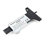 FLOVEMEデジタル デプスゲージ タイヤ溝 測定 (シルバー)