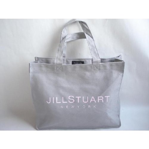 ジルスチュアート(JILL STUART)エコバッグ ロゴグレー (大) トートバック