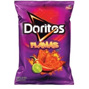 Amazon.com: Doritos Flamas Flavored Tortilla Chips, 7.625 oz Bags (Pack