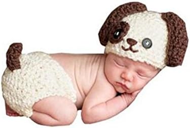 Wolkstore Cute Newborn Costume Crochet Outfits Baby Photograph Props
