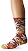 HUF Men's Tie Dye Plant Life Sock