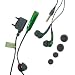 U bop Stereo Hands free Headset k79b Green For Sony Ericsson D750i J100i J110i J120i J220i J230i K200i K220i K310i K510i K530i K550i K610i K630i K750i K770i K790i K800i K810i K850i M600i P1i P990i S500i T250i T650i V630 V640i W200i W300i W550i W580i W610i