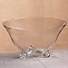 Elegant Footed Glass Bowl 5 Inches Tall