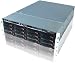 PC Hardware : CybertronPC Magnum Series XV3045 3U Rackmount NAS Server, Two Intel Xeon 5050 3.0 GHz Dual Core Processors, 4GB DDR2 PC5400 ECC Registered, Fully Buffered (667MHz) memory,Sixteen 500GB SATA II hard drives in a RAID 5 Array, Slim CD-RW/DVD-ROM optical dive, 800w Redundant Power Supply, 1 Year parts & labor warranty