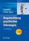 Produkt-Bild: Begutachtung psychischer St&ouml;rungen