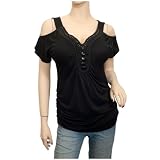 Plus size Drop Shoulder Top Black