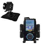 Sandisk Sansa View Car Bean Bag Dash & Windshield Holder - Gomadic Brand