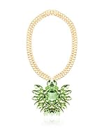 MAIOCCI Collar Dorado / Verde