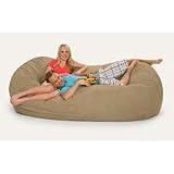 Giganti Sac Bean Bag Sofa Fabric: Microsuede, Color: Camel