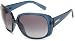 DKNY Women's 0DY4079 Sunglasses,Blue Frame/Grey Gradient Lens,60 mm