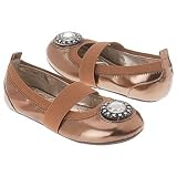 Michael Kors Little Kid/Big Kid Baylie Ballet Flat,Bronze,9 M US Toddler 41MfPrY3J%2BL. SL160 Michael Kors Little Kid/Big Kid Baylie Ballet Flat,Bronze,9 M US Toddler
