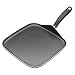 Vasconia 10 1/2-Inch Square Aluminum Non-Stick Griddle, Black