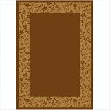 Design Center Brocade Golden Amber Rug Size: Runner 2'4