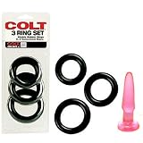 California Exotics / Swedish Erotica Colt 3 Ring Set Rings Adult Sex Toy Kit