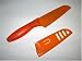 Kitchen & Housewares : Silvermark Mini Orange Santoku Knife with Protective Sheath