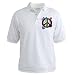 Artsmith, Inc. Golf Shirt Peace Love Rainbow Peace Symbol